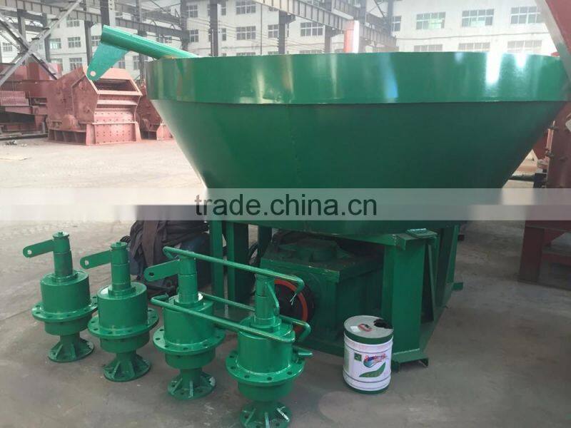 Gold ore wet pan mill /pan mill /wet grinder made in huahong