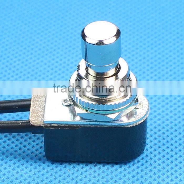 SPST foot pedal switch with wire