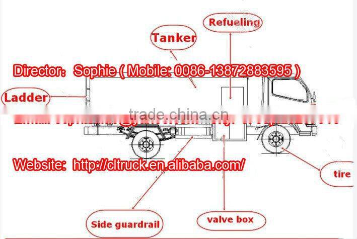 DongFeng 3-5t refuelling truck,mobile refueling truck,aircraft refueling trucks