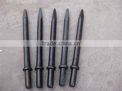 Drill rod for air pick hammer and hand hold rock drill
