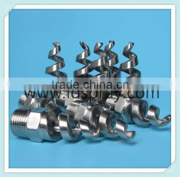 3/8" Stainless steel SS SPJT full cone spiral nozzle with 170 degree(17040)