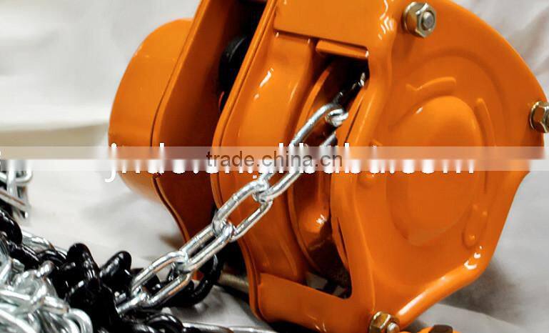portable heavy duty manual chain block