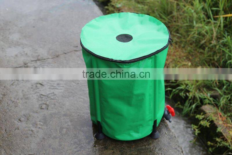 50GALLON/55GALLON/66GALLON Portable Rain Barret outdoor Garden Water Collector Spout
