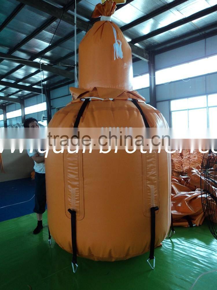 CE foldable PVC chemical material jumbo bag