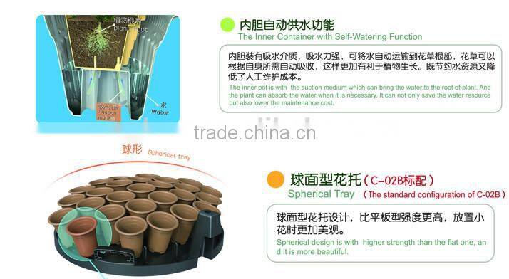 neoclassicism garden planter C-02A