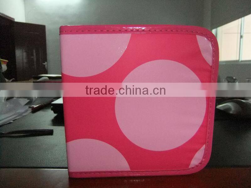 lovely pvc CD/DVD bag/2016 new style CD/DVD bag