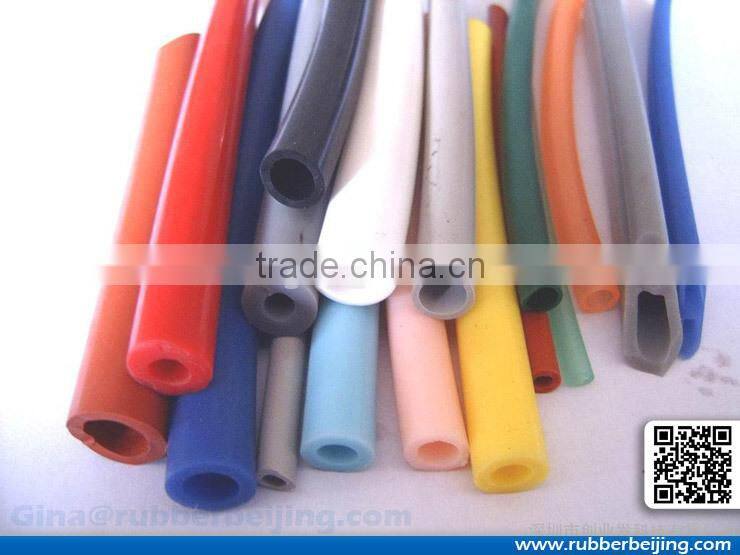 High quality colored or transparent silikon rubber hose