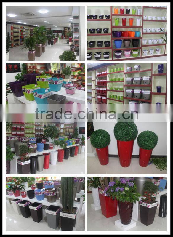 decorative plant pot,square plastic flower pot,tall plastic flower pots