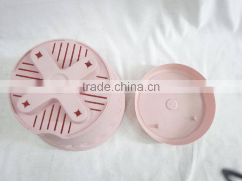 2015 new virgin pp garden small hot sale PP coloured round plastic nursery pots on sale