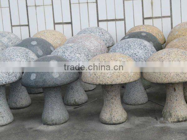 white mushroom stone