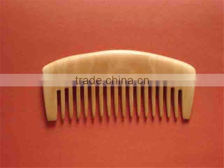 Peach Small Beard Comb