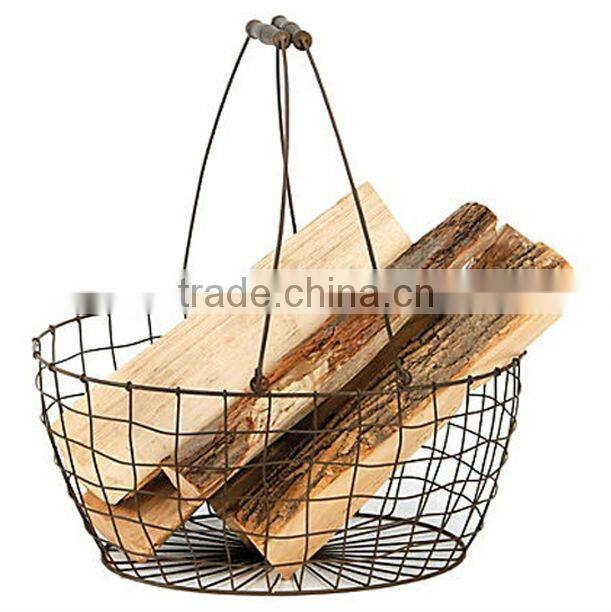 hanging storage baskets stainless steel wire mesh baskets metal wire storage baskets with liners