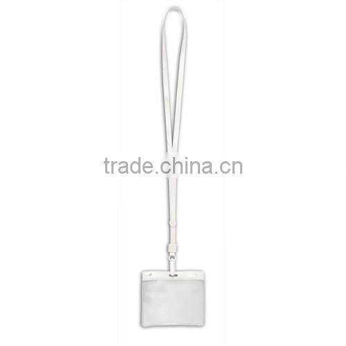 badge holder with clip,promotional PVC badge holder