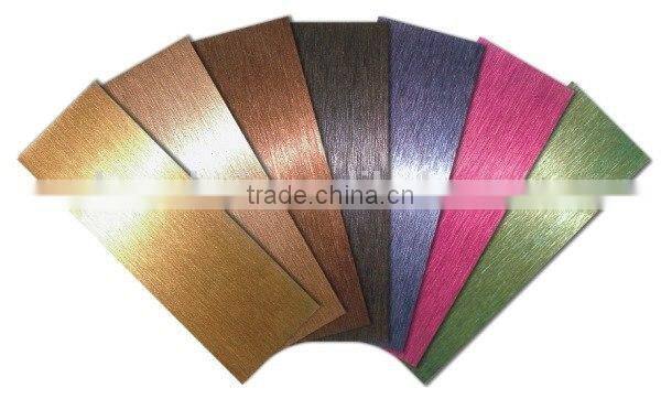4x8 1.5mm Decorative Bronze Mirror 304 Stainless Steel colour Sheet in Good Price