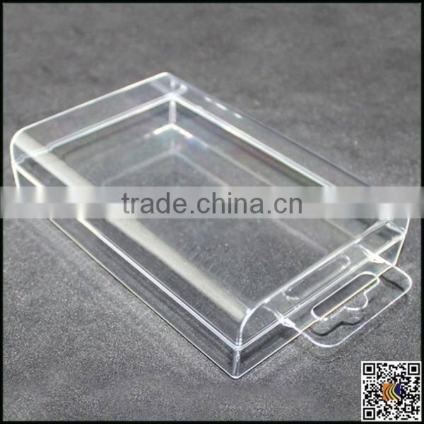 Plastic packaging box for phone cover, transparent case boxes clear packaging box