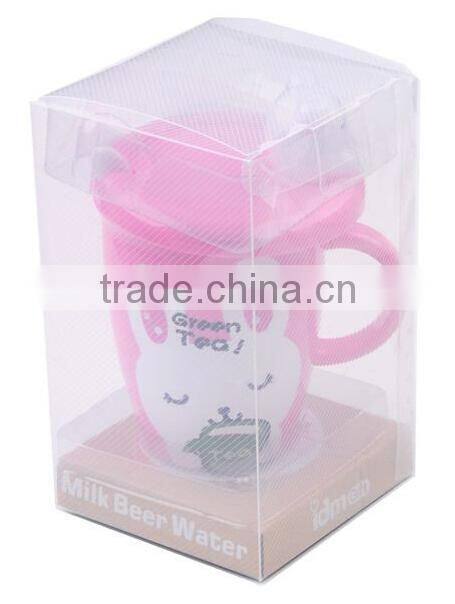 Supply fashion creative plastic cartoon animal cup