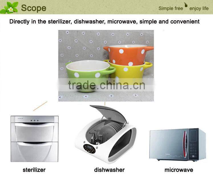 Wholesale stocked Personalized korean Ceramic Dinner Bowls