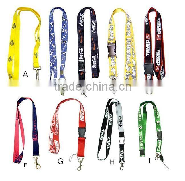 Customized Logo Print Ego Lanyard/Cheap Custom Print Neck Lanyard/Custom Promotion Polyester Lanyard