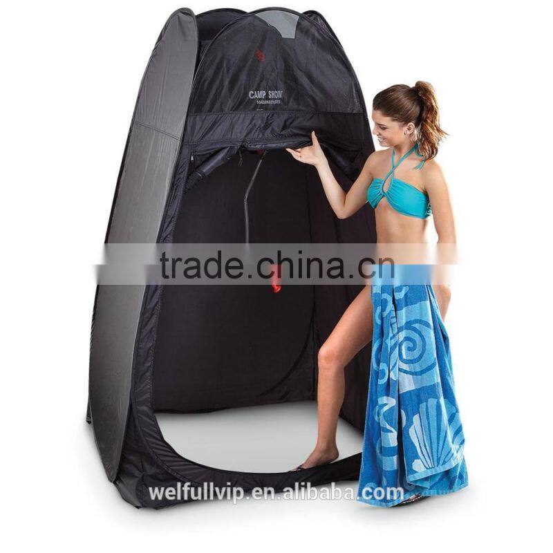 Outdoor beach camping shower tent and shower bag