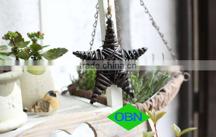 Wholesale wicker willow christmas decoration star supplier