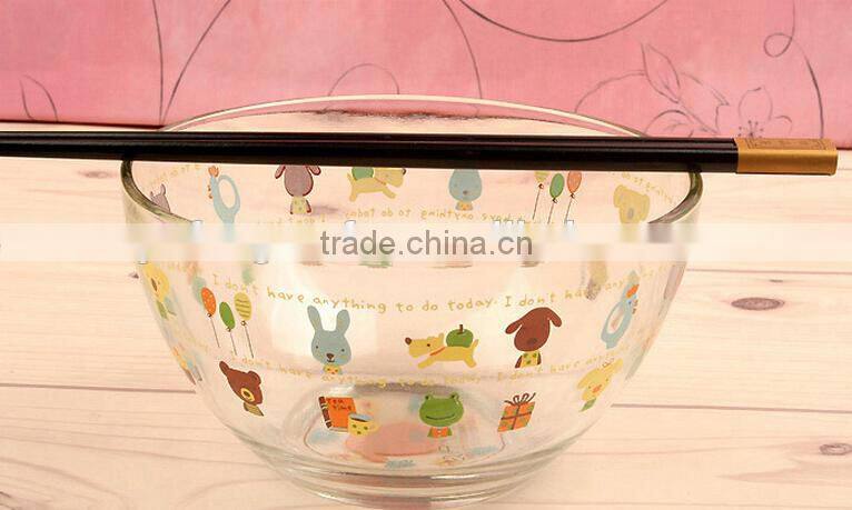glass bowl/glass salad bowls/glass fruit bowl