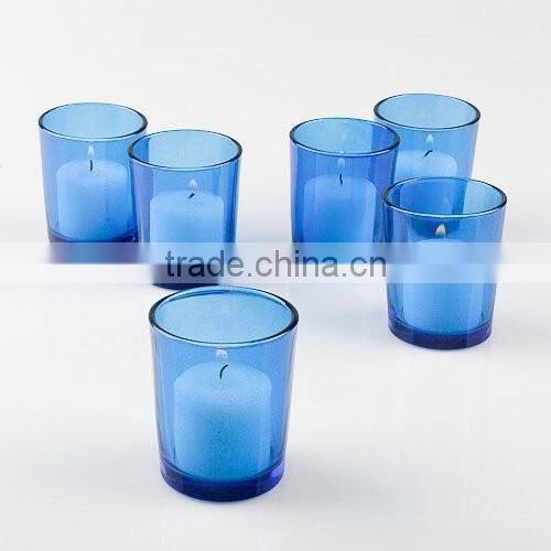 Mosica Flower Pot Votive Colorful Candler Holders Set of 12