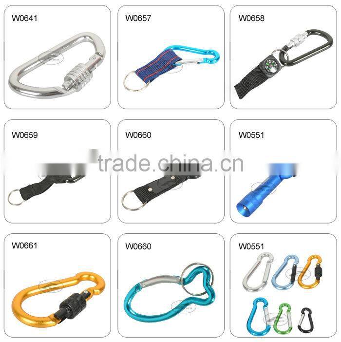 7.5mm Camping Aluminum Karabiner