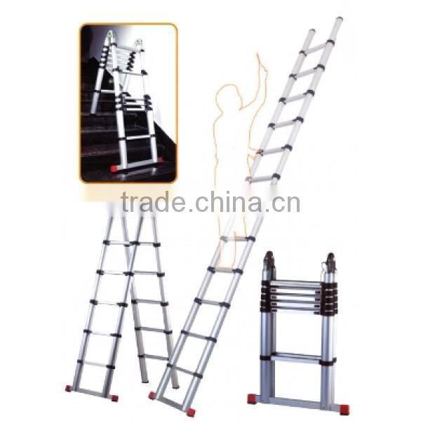 Combination ladder, Extension ladder, Multi-functional telescopic aluminum ladder