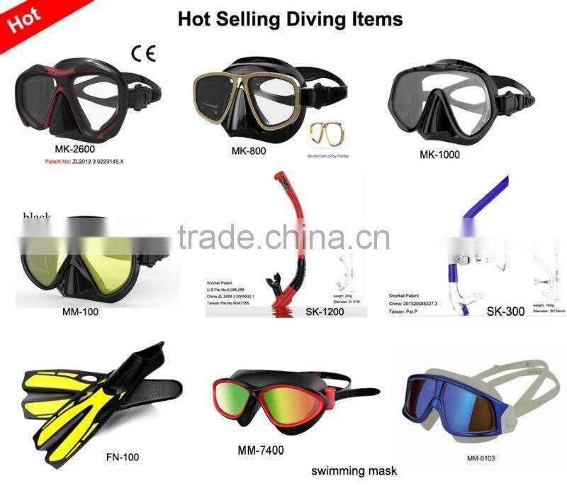 SILICONE Material Scuba Diving Fins With BS 5883 Certificate