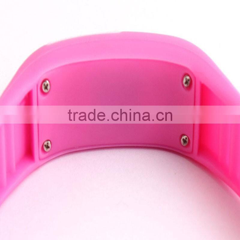 Cheap Fashion LED Lady Digital Watch Sport Plastic Watch Strap 2016