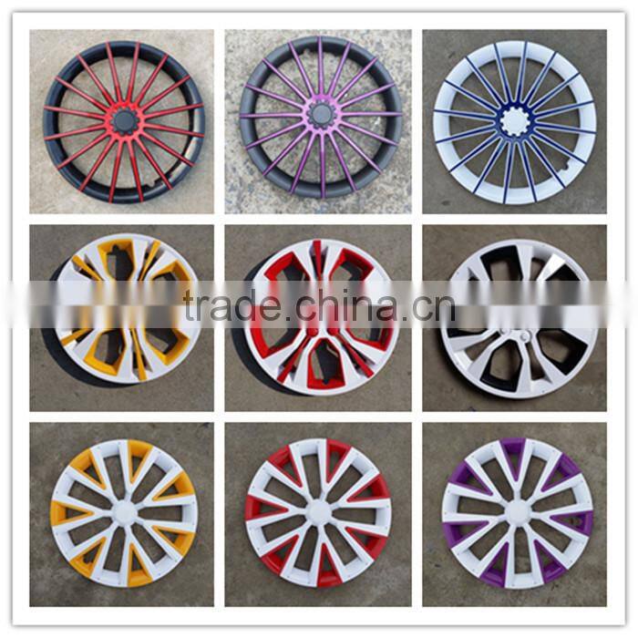 ABS High Quality 14inch WHITE/YELLOW Wheel Cover Color Car Wheel Cap