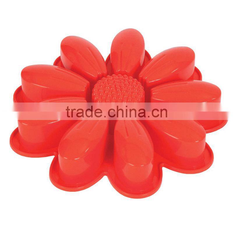 Flower shape plastic cake decorations Jelly mold silicon moulds cake decorating