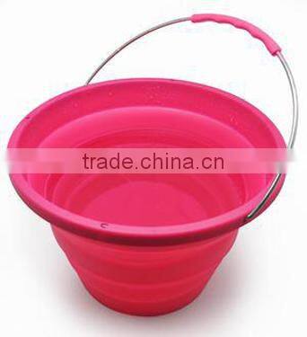 foldable silicone bucket/fiexible bucket