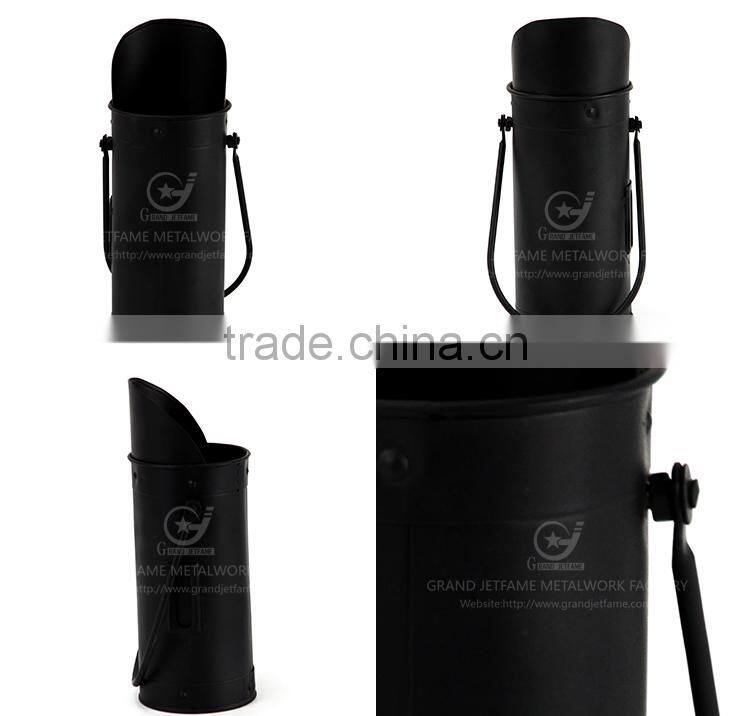 coal buckets with wooden low price galvanized coal bucket