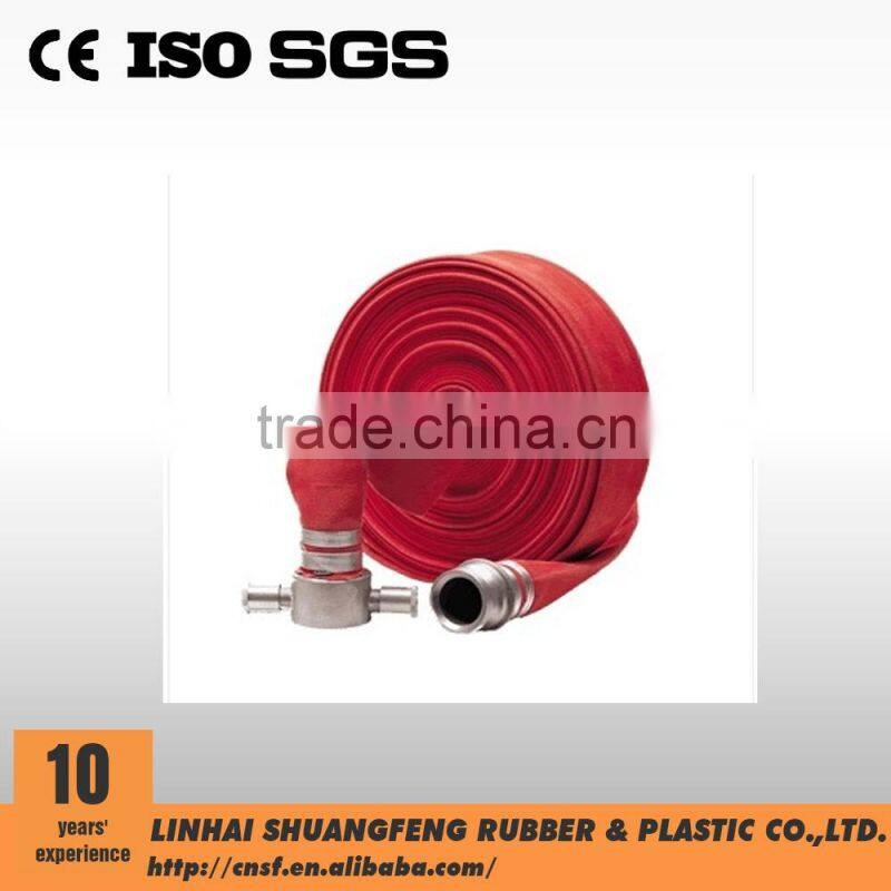 rubber hose 65mm canvas fire hose
