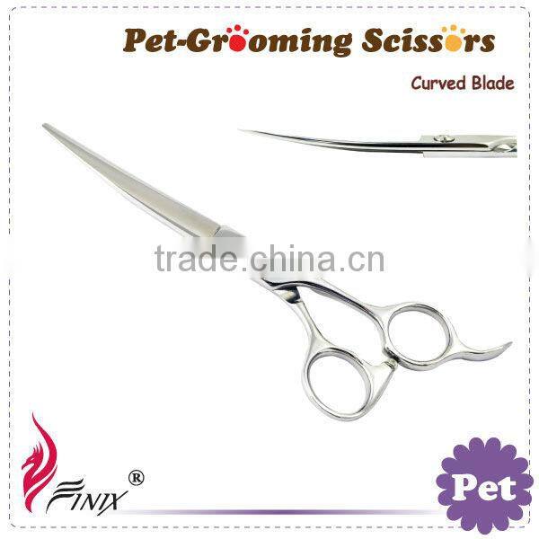 Professional Pet Grooming Curved Scissors
