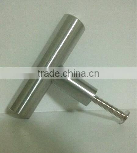 2" 12mm Solid Stainless Steel 201 T-Knob Drawn Pull 30020