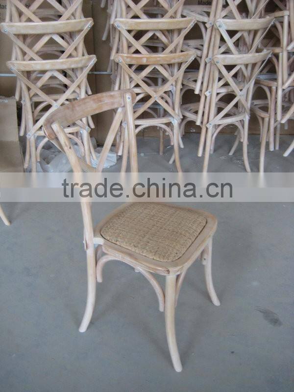 high back chair wooden cross back dining chairs