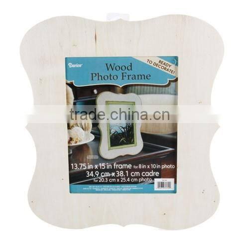 2017 customized wooden photo frames wholesale