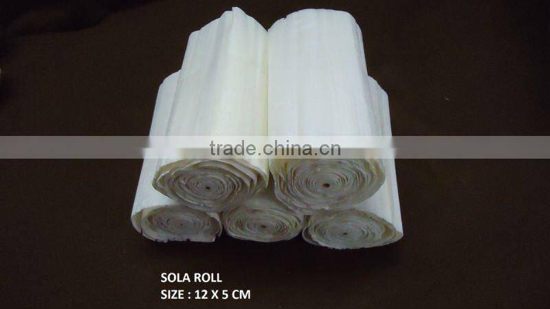 Sola roll for making diffuser flower