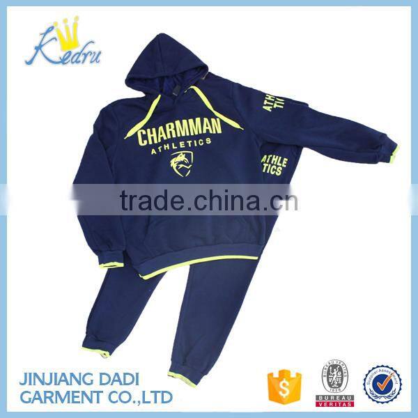 Stock Lot Embroidery juvenile sport tracksuit