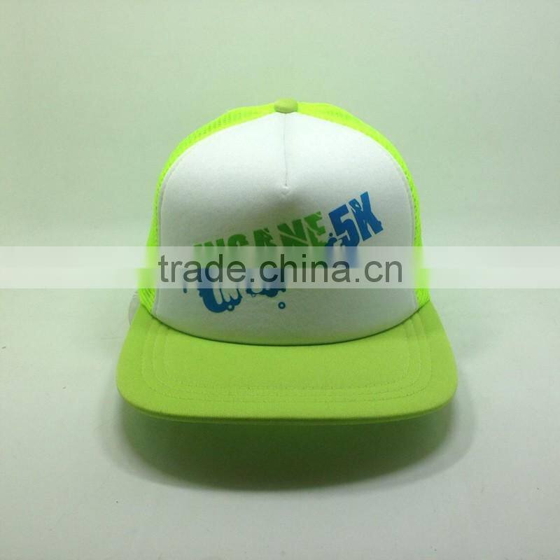 Yupoong Hip Hop Flat Cap Trucker Hat For Man Snapback Manufaturer