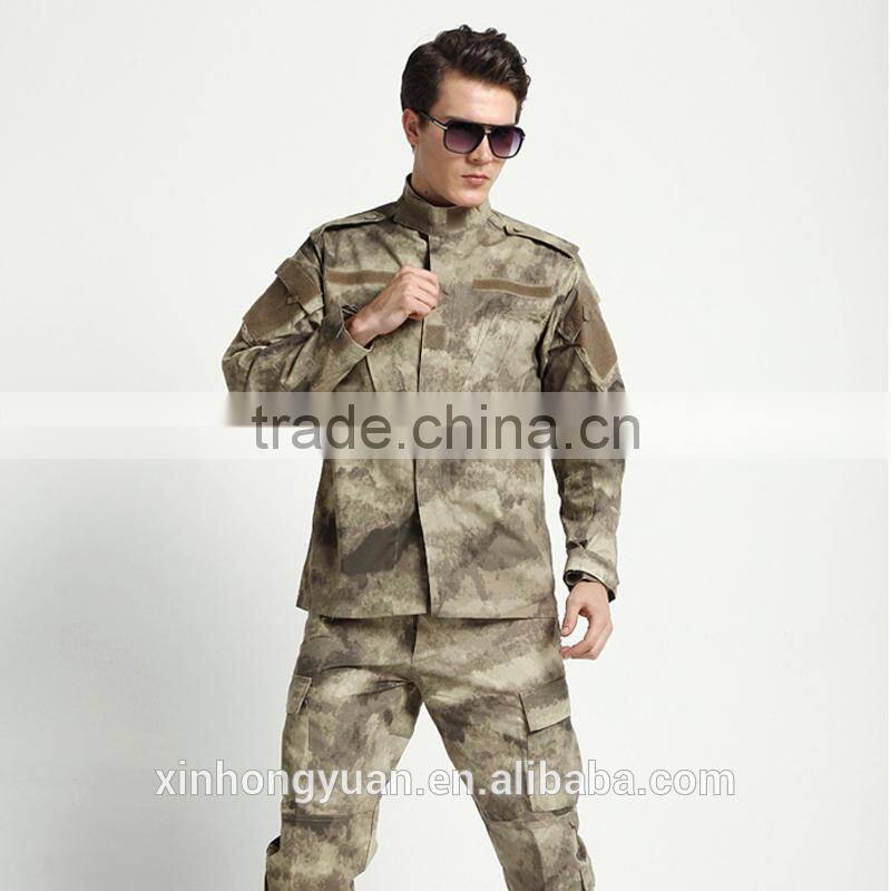 combat military camouflage jacket army uniform woodland hunting coat