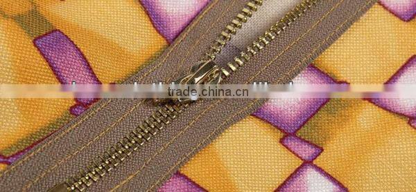 new fashion europe style ladies' close fit printed zip-up short-sleeved old fashion dresses