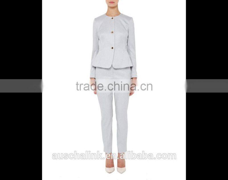 2016 Autumn ladies trendy suit deisign jackets wholesale