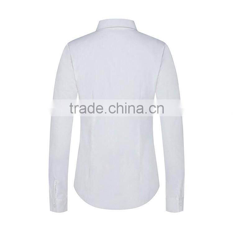Wholesale fashion close-fitting shirt for office ladies,images of ladies casual tops