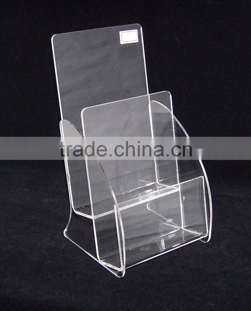 For flyers tabletop cd display rack cardboard countertop display