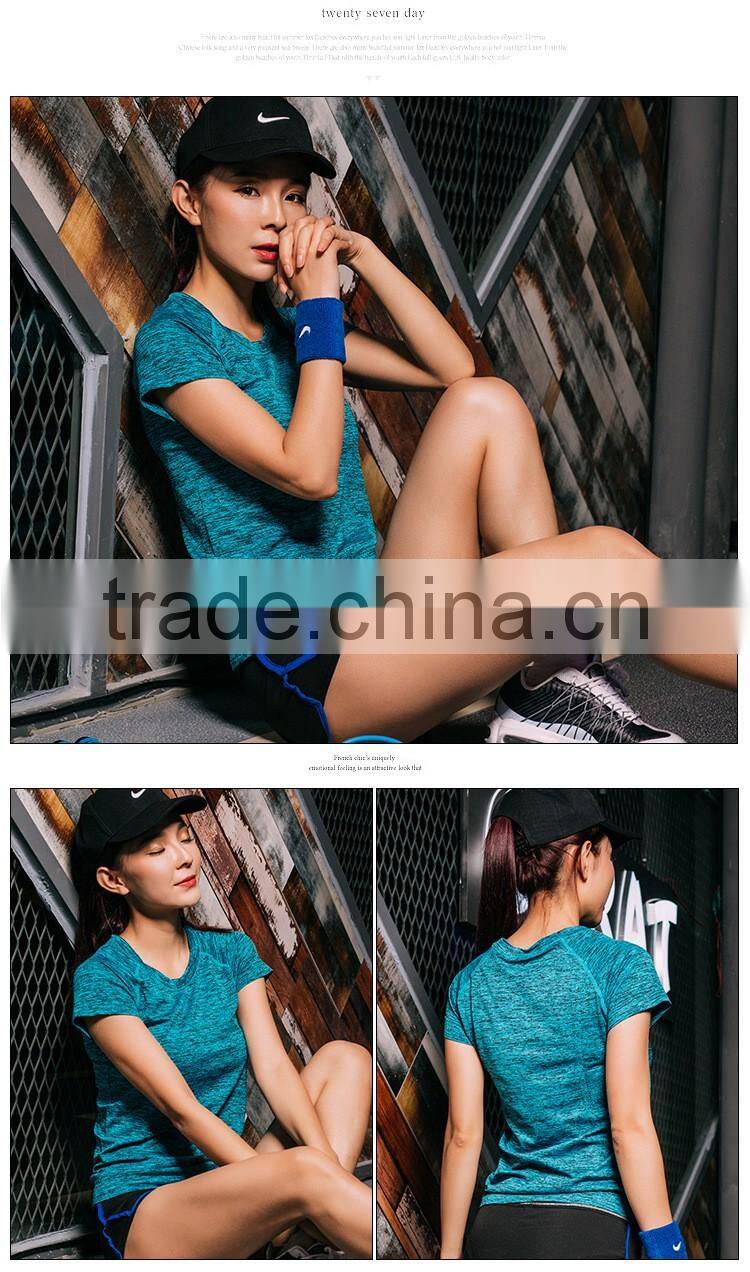 Yoga Wear Tops Sportswear Fitness Slim Gym clothing