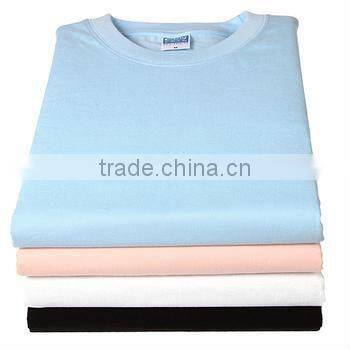 180g cotton t shirt,o neck t shirt short sleeve cotton t shirt