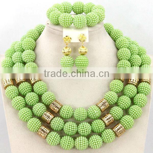 2015 new arrival africa beads jewelry sets including necklace,bracelet,ring,earings wholesales african coral beads jewelry set